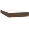 Image de vidaXL Matelas de lit à ressorts ensachés marron foncé 120x190x20 cm4007144