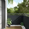 Image de vidaXL Vidaxl Écran D'intimité De Balcon Anthracite 300x90 Cm Pvc