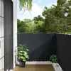 Image de vidaXL Vidaxl Écran D'intimité De Balcon Anthracite 500x120 Cm Pvc