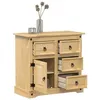 Image de vidaXL Buffet Corona 80x40x75 cm bois massif de pin4005679