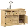 Image de vidaXL Buffet Corona 112x40x75 cm bois massif de pin4005680