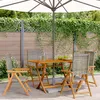 Image de Vidaxl Chaises Inclinables De Jardin Lot De 4 Gris Rotin Bois Massif