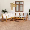Image de Vidaxl Salon De Jardin 10 Pcs Avec Coussins Noir RÃ©sine TressÃ©e