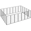 Image de Vidaxl Salon De Jardin Avec Coussins 7 Pcs Gris RÃ©sine TressÃ©e