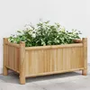 Image de vidaXL Jardinière 50x30x25 cm bambou366460