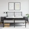 Image de vidaXL Tables de chevet 2 pcs anthracite 36x39x50,5 cm acier842915