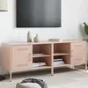 Image de vidaXL Meubles TV 2 pcs rose 68x39x50,5 cm acier
