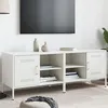 Image de vidaXL Meubles TV 2 pcs blanc 68x39x50,5 cm acier843005