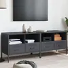 Image de vidaXL Meubles TV 2 pcs anthracite 68x39x50,5 cm acier843047