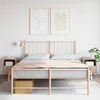 Image de vidaXL Tables de chevet 2 pcs rose 36x39x50,5 cm acier843057