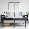 Image de vidaXL Tables de chevet 2 pcs anthracite 36x39x68 cm