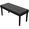 Image de Vidaxl Ensemble Ã Manger De Jardin Coussins 5pcs Noir RÃ©sine TressÃ©e