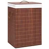 Image de Vidaxl Salon De Jardin Avec Coussins 7 Pcs Marron RÃ©sine TressÃ©e