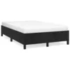 Image de vidaXL Cadre de lit sans matelas gris foncÃ© 120x190 cm velours