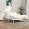 Image de vidaXL Sommier Ã  lattes de lit avec matelas noir 120x190 cm tissu