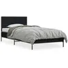 Image de vidaXL Cadre de lit sans matelas noir 90x200 cm