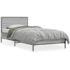 Image de vidaXL Cadre de lit sans matelas sonoma gris 90x200 cm