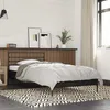 Image de vidaXL Cadre de lit sans matelas noir 75x190 cm