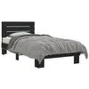 Image de vidaXL Cadre de lit sans matelas noir 75x190 cm