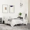 Image de vidaXL Cadre de lit sans matelas noir 140x200 cm