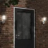 Image de vidaXL Applique murale d'extérieur argenté acier inoxydable