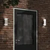 Image de Vidaxl Appliques Murales D'extÃ©rieur 2pcs ArgentÃ© Acier Inoxydable