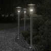 Image de Vidaxl Lampadaire D'extÃ©rieur ArgentÃ© 100 Cm Acier Inoxydable