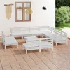 Image de Vidaxl Salon De Jardin 10 Pcs Avec Coussins Noir RÃ©sine TressÃ©e