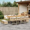 Image de Vidaxl Ensemble Ã Manger De Jardin Et Coussins 13 Pcs Beige