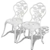 Image de Vidaxl Ensemble Ã Manger De Jardin Et Coussins 17 Pcs Marron Rotin