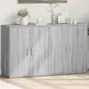 Image de vidaXL Buffets 2 pcs sonoma gris 60x31x70 cm bois d'ingÃ©nierie