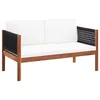 Image de vidaXL Buffets 2 pcs blanc 60x31x70 cm bois d'ingÃ©nierie