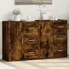 Image de vidaXL Buffets 2 pcs chêne fumé 60x31x70 cm bois d'ingénierie3276557