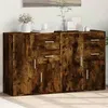 Image de vidaXL Buffets 2 pcs chêne fumé 60x31x70 cm bois d'ingénierie3276564