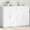 Image de vidaXL Buffets 2 pcs blanc 60x31x84 cm bois d'ingénierie3276567