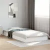 Image de vidaXL Cadre de lit sans matelas blanc 90x190 cm bois d'ingénierie842070