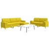 Image de vidaXL Ensemble de canapés 3 pcs repose-pied et coussins décoratifs3278348