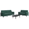 Image de Vidaxl Ensemble De CanapÃ©s 2 Pcs Avec Coussins Et Traversins Velours