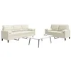 Image de vidaXL Ensemble de canapés 2 pcs avec coussins et traversins velours3278419