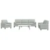 Image de Vidaxl Ensemble De CanapÃ©s 3 Pcs Et Coussins Et Traversins Velours