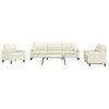 Image de vidaXL Ensemble de canapés 3 pcs avec coussins et traversins velours