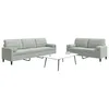 Image de Vidaxl Ensemble De CanapÃ©s 2 Pcs Et Coussins Et Traversins Velours