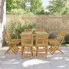 Image de vidaXL Chaises pliables de jardin lot de 8 43x54x88 cm bambou3278519