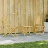 Image de Vidaxl Ensemble De Bistro 3 Pcs Bambou