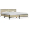 Image de vidaXL Cadre de lit sans matelas chÃªne sonoma 180x200 cm