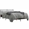 Image de vidaXL vidaXL Cadre de lit sans matelas chêne fumé 140x190 cm