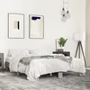 Image de vidaXL Cadre de lit sans matelas sonoma gris 150x200 cm