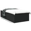 Image de vidaXL Cadre de lit sans matelas noir 100x200 cm