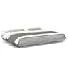 Image de vidaXL Cadre de lit sans matelas sonoma gris 180x200 cm