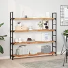 Image de vidaXL ÃtagÃ¨res flottantes 2 pcs 120x20x4 cm acacia massif Ã  l'huile
